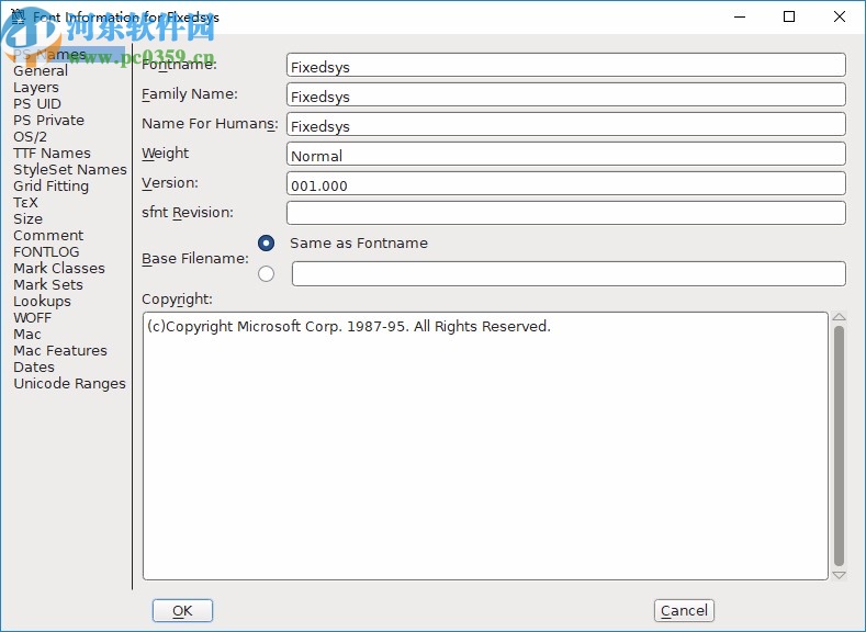 FontForge(字体编辑软件)