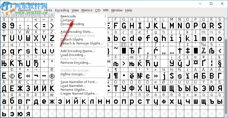FontForge(字体编辑软件)