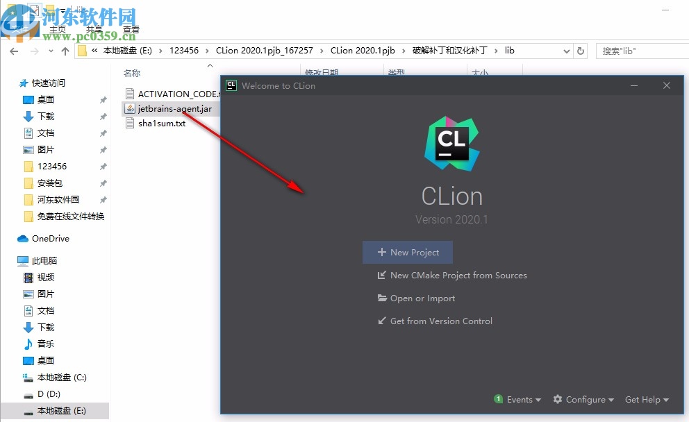 JetBrains CLion 2020.1汉化补丁