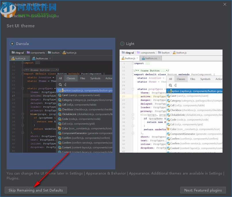 JetBrains WebStorm2020.1中文补丁