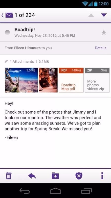 Yahoo 电子信箱(3)