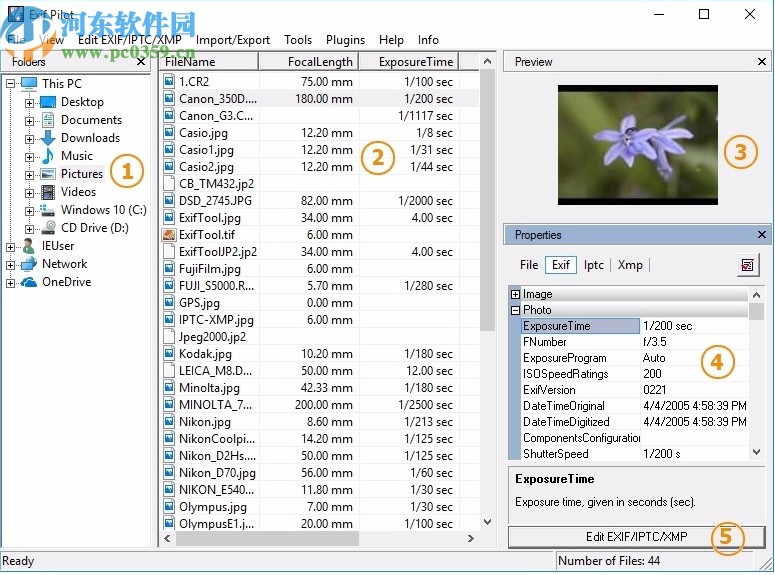 Exif Pilot(EXIF编辑器)