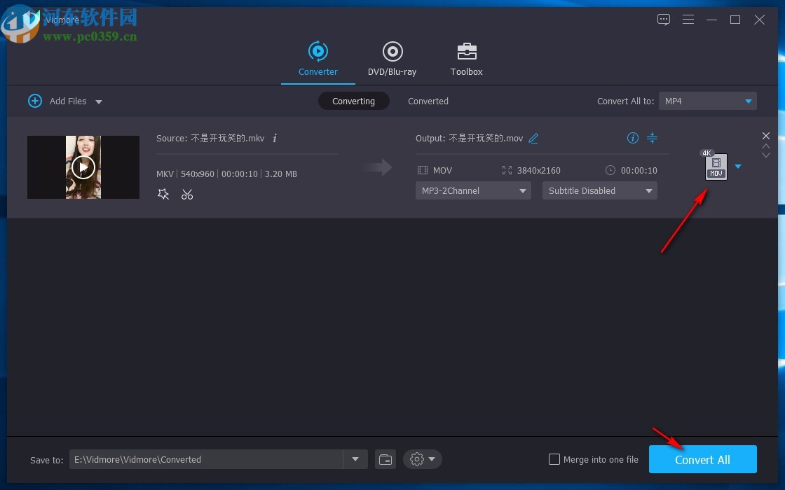 Vidmore(免费视频格式转换软件)