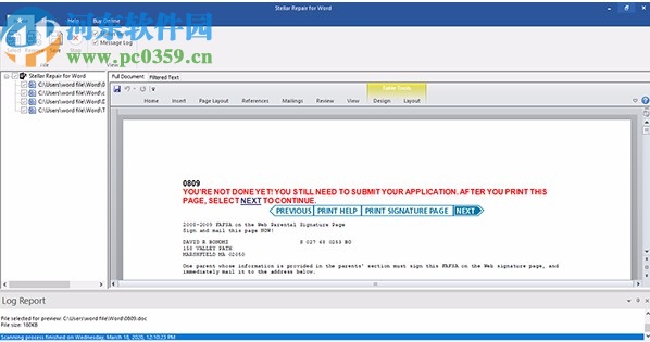 Stellar Repair for Word(Word文档修复工具)