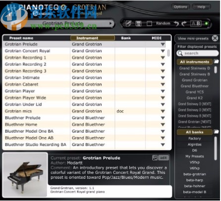 Pianoteq STAGE(钢琴音频插件)