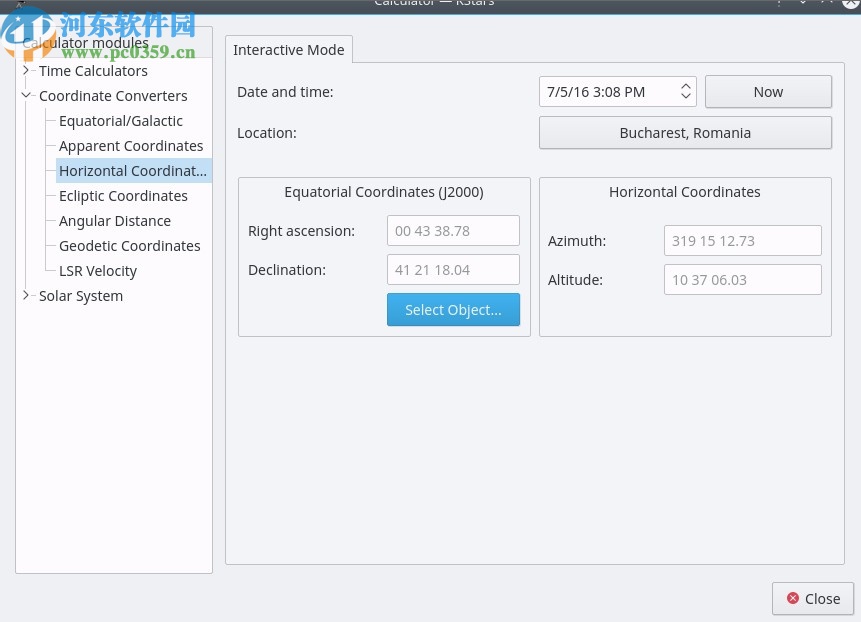 KStars(天文学教育平台)