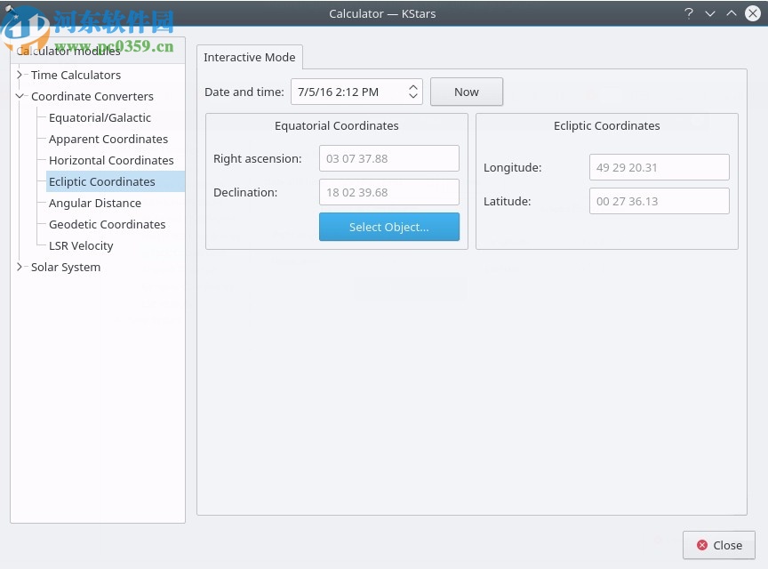KStars(天文学教育平台)